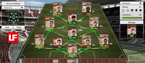 FIFA 12 Ultimate Team Bronze