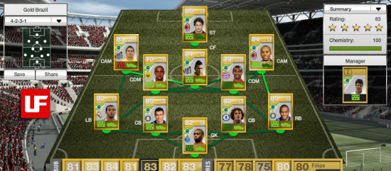 FIFA 12 Ultimate Team Gold