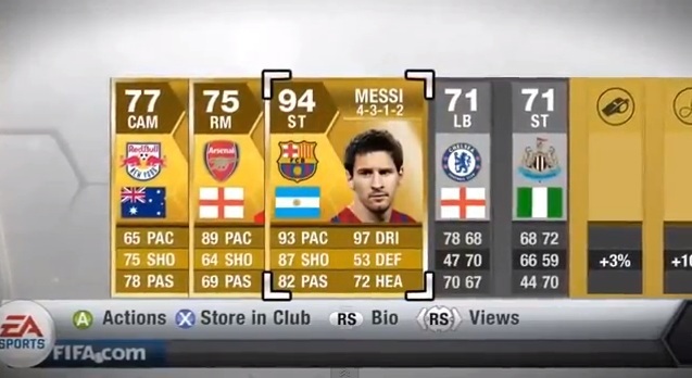 Fifa 13 Ultimate Team Online Season Rewards