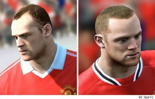 Rooney Hair Transplant FIFA 12
