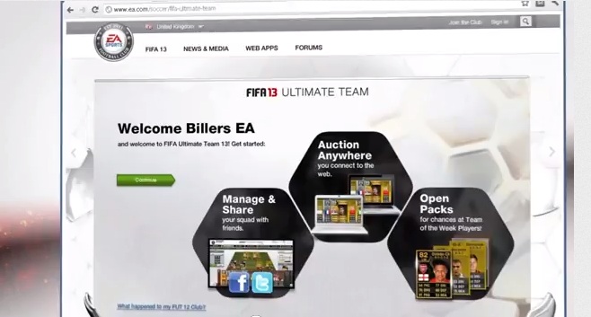 FIFA 13 Ultimate Team Web App Early Access Date - UltimateFIFA