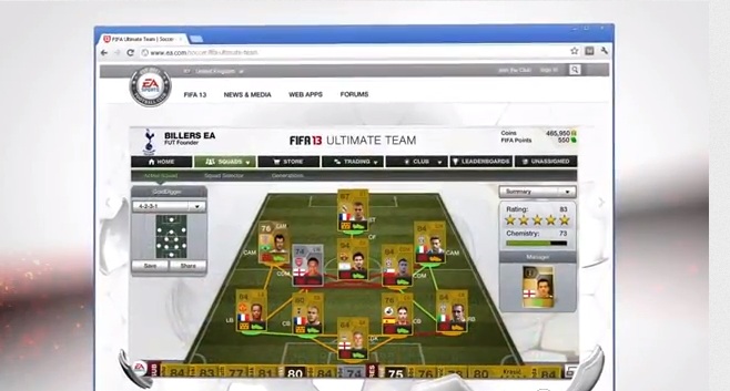 FIFA 13 Ultimate Team Web App Early Access Date - UltimateFIFA