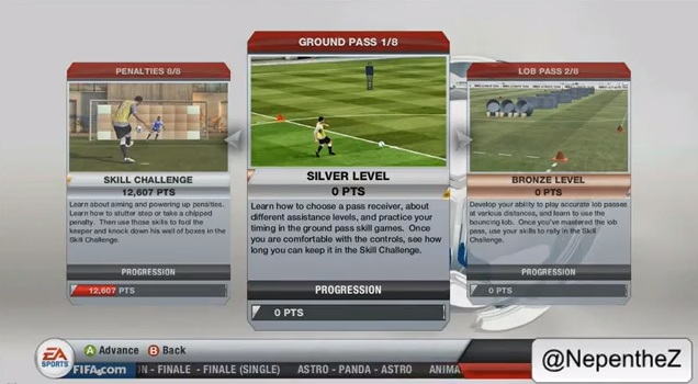 FIFA 13 Skill Games