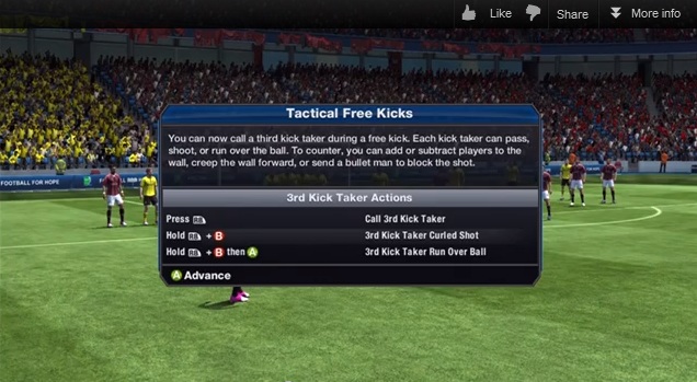 FIFA 13 Tactical Free Kicks Tutorial