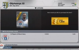 FUT 13 FIFA Points