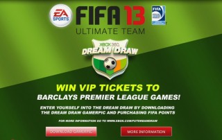 FIFA 13 Ultimate Team Dream Draw