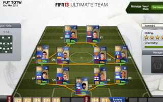 Barclays Premiership Team Of The Season
