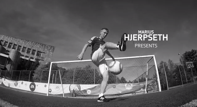 Marius Hjerpseth FIFA 14 Freestyle Skills Tutorial