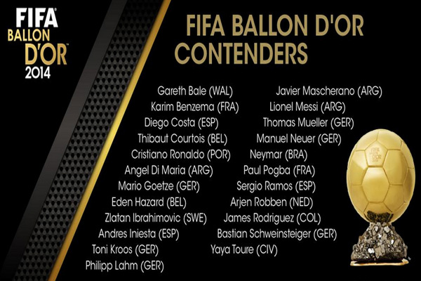 FIFA Ballon D'or Contenders