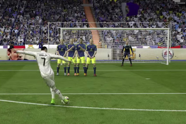 rabona free kick fifa 15