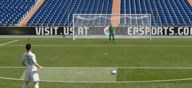 FIFA 16 Rabona Free Kick Tutorial Scorable Area