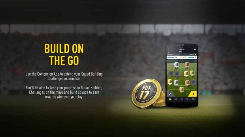 Squad Builder Challenges FIFA 17 Companion App